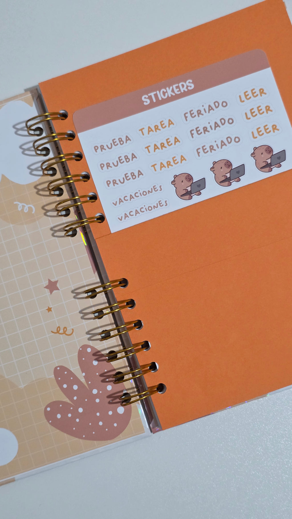 AGENDA ESCOLAR Capibara
